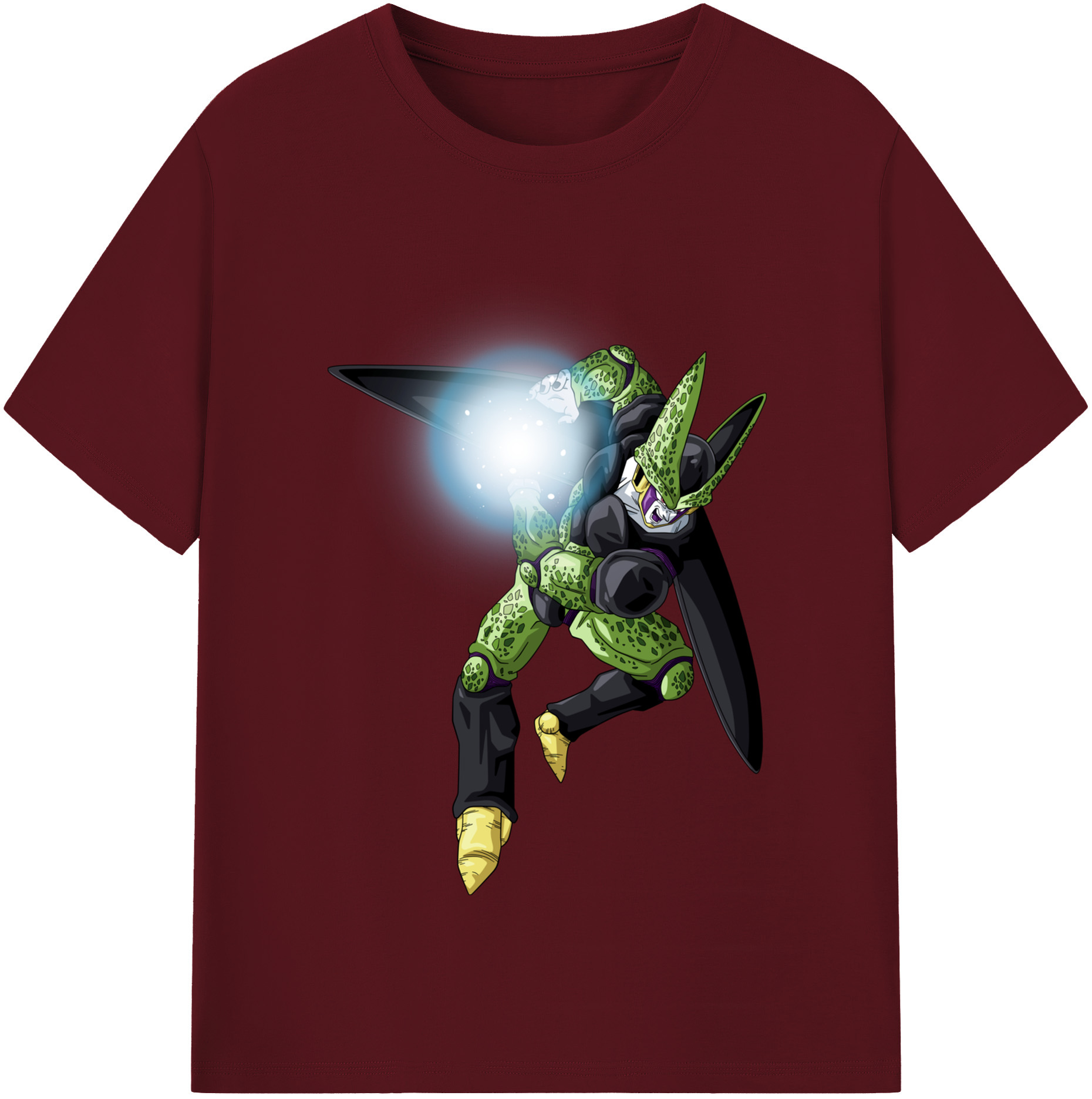 （画像用） ドラゴンボール セル DRAGON BALL Cell 綿100％半袖Tシャツ（フロントプリント）